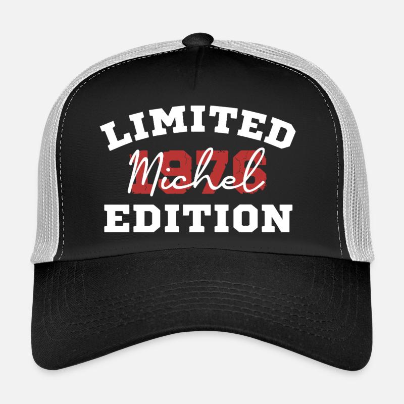 Limited Moch Edition Typography Tee - Trucker Cap - black/stone grey