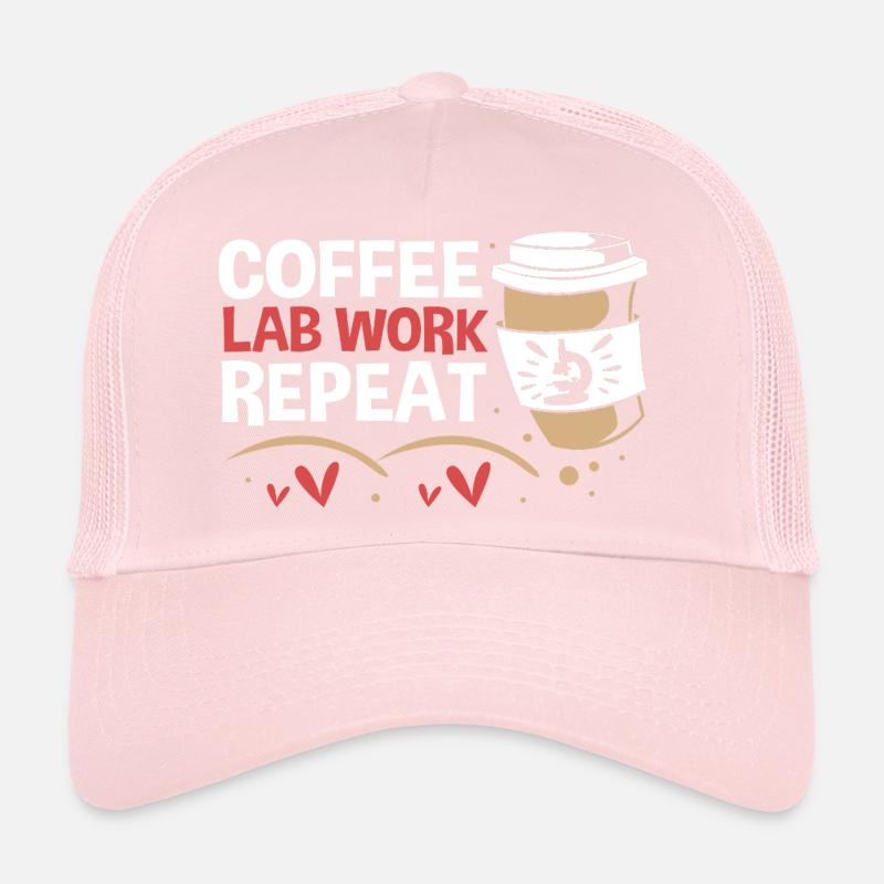 Laboratory Biology Chemistry Microscope Laboratory Trucker Cap