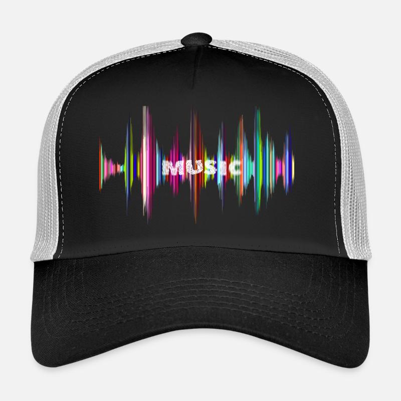 Musik - Trucker Cap - Schwarz/Steingrau