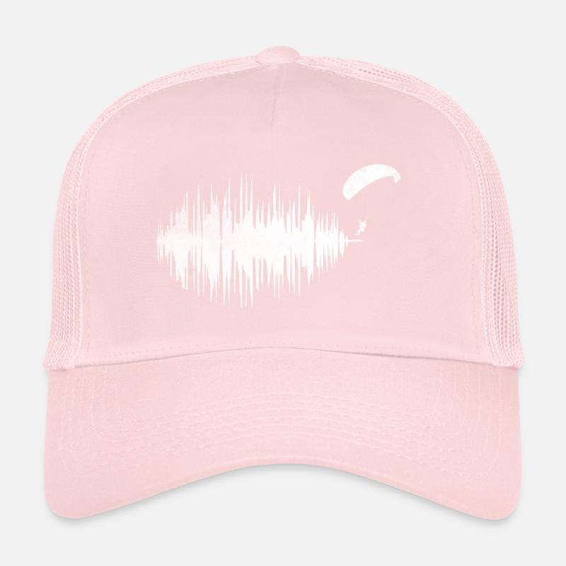 Herzfrequenz Frequenz Paragleiter Paragleiten Trucker Cap