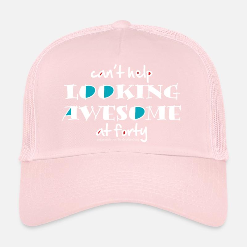 Can't help looking awesome at 40 Trucker Cap