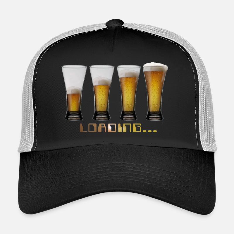 tshirt loading beers by customstyle Casquette trucker 