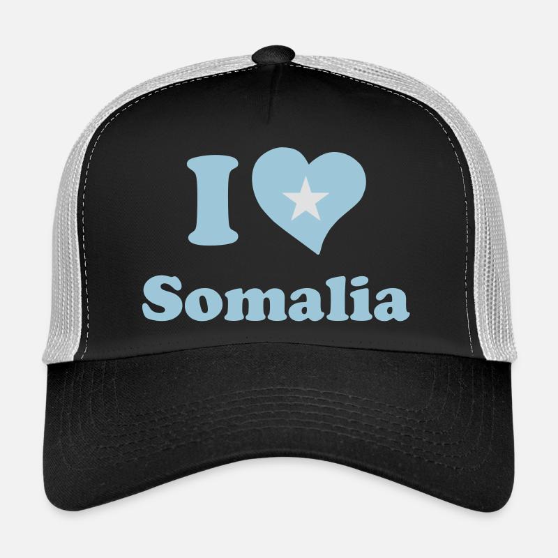 I love Somalia - J'aime la Somalie Casquette trucker 