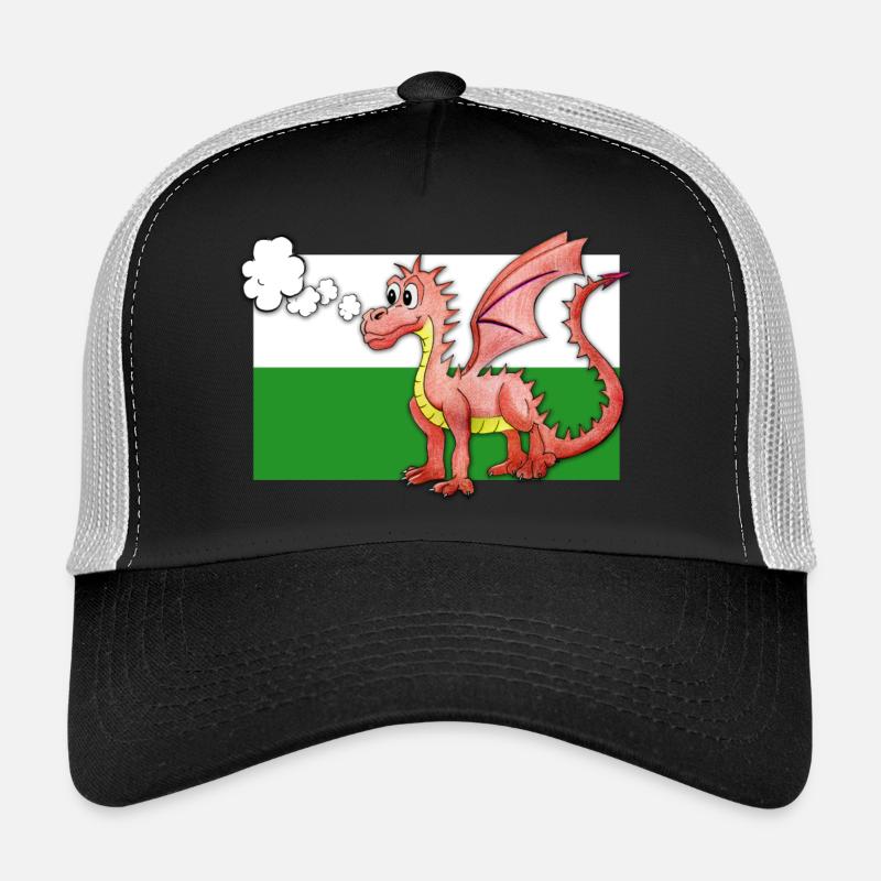 Puffing Welsh Dragon - Gregory Trucker Cap