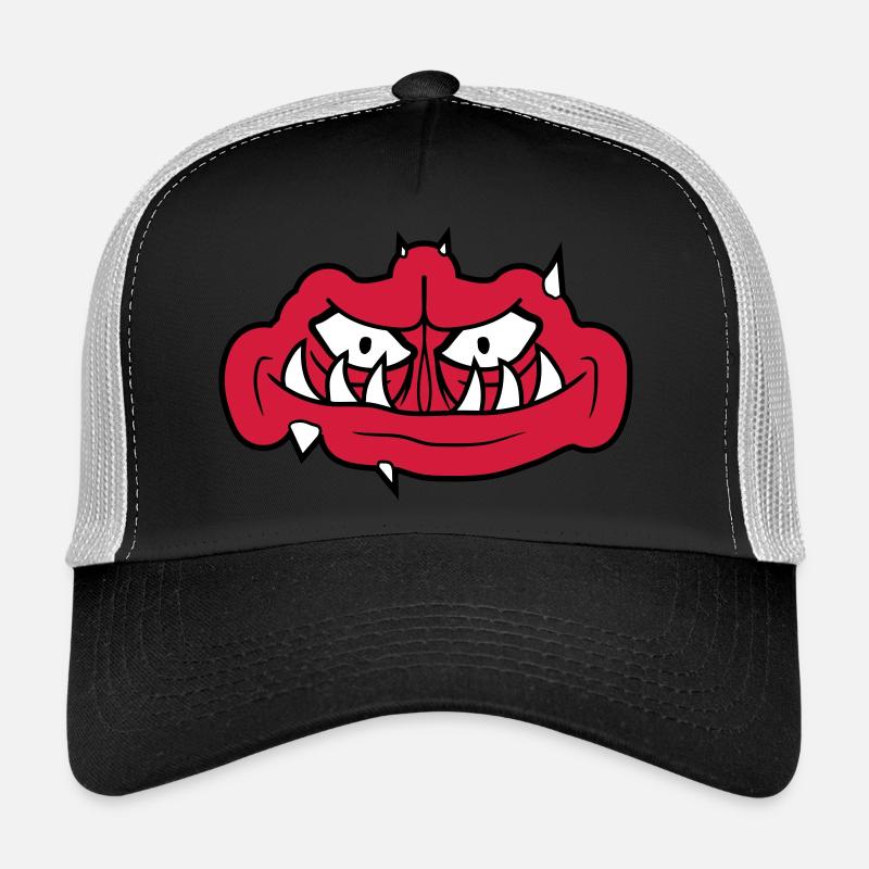 troll gesicht gruseliges Trucker Cap
