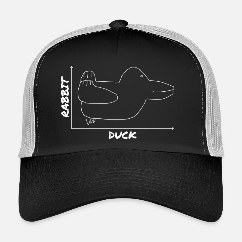 Drôle de canard graphique lapin Casquette trucker 