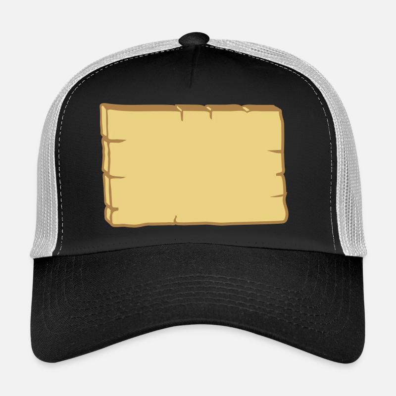 Cadre de conception de panneau en bois Casquette trucker 