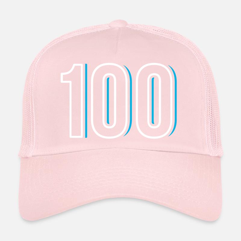 Numéro 100 - Cent - cent Casquette trucker 