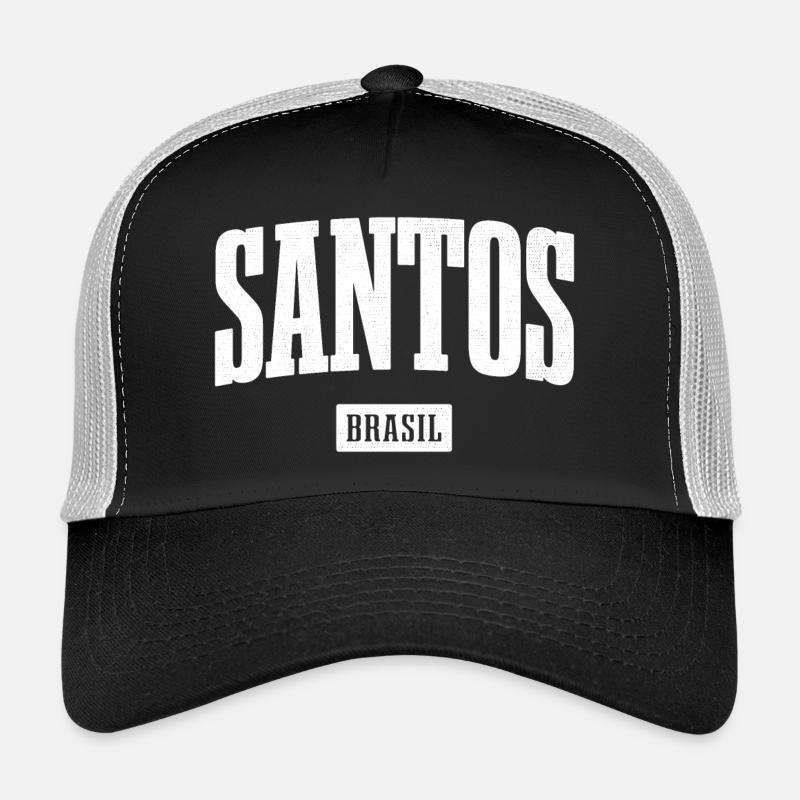 Santos Brasil Lettering Contrast Trucker Cap