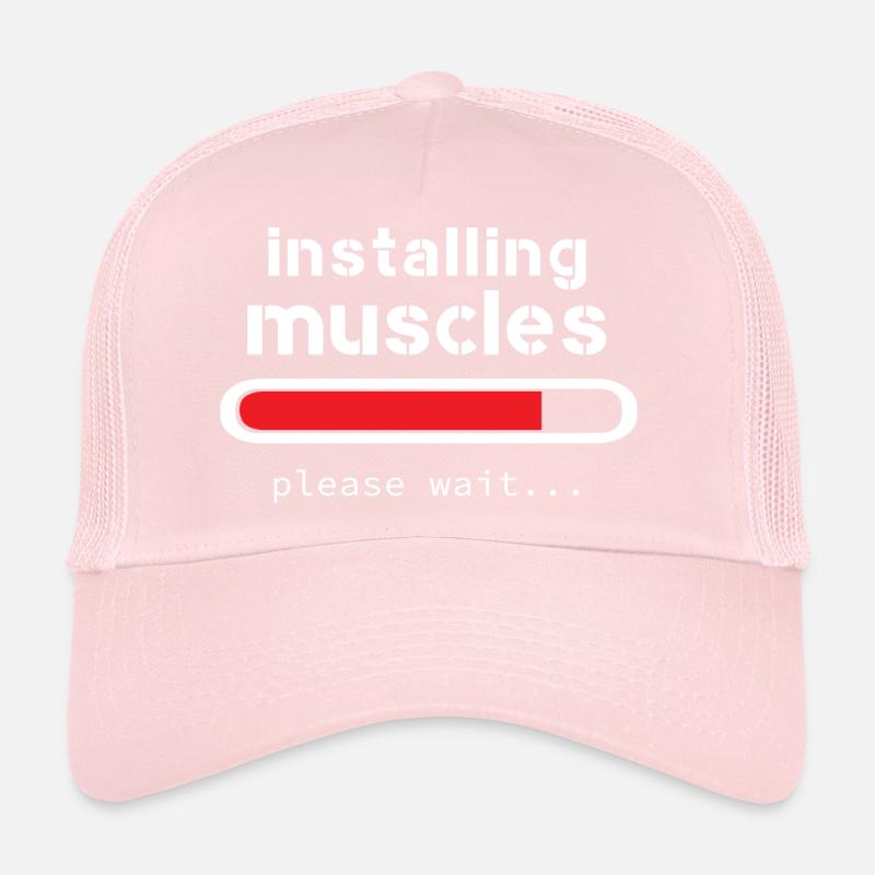 installing muscles Trucker Cap
