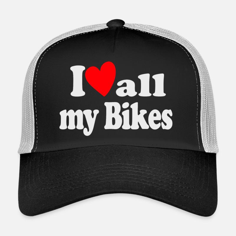 J’aime tous mes vélos Casquette trucker 