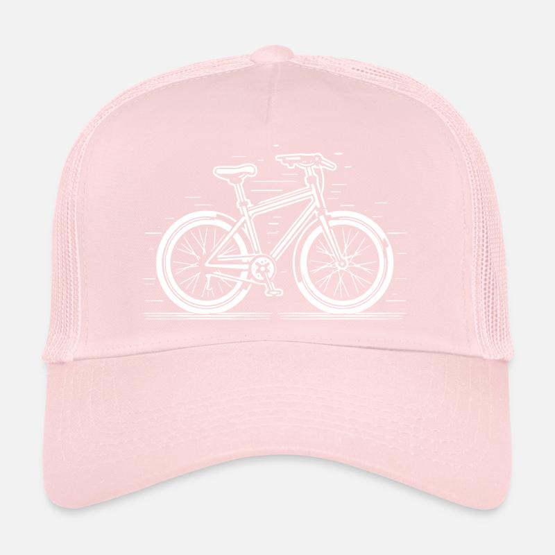 Bicycle Illustration Trucker Cap