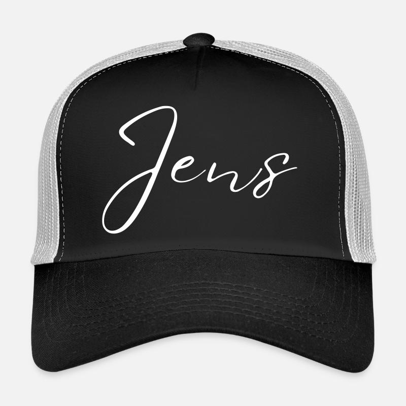 Nom Jens avec J Nom du garçon Garçon Naissance Bébé garçon Casquette trucker 