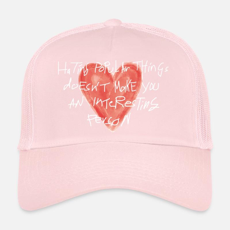 Trendy heart design Trucker Cap