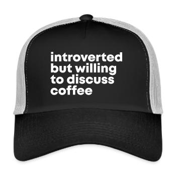 Barista Barista Barista - Trucker Cap - black/stone grey - Front