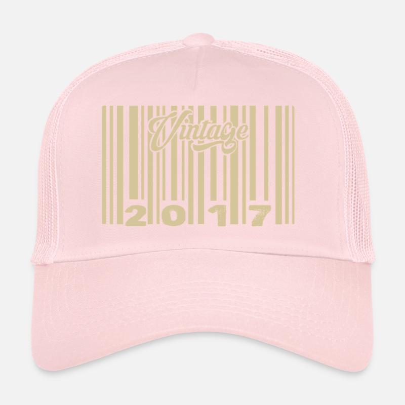 Jahrgang 2017 Barcode 2017: Jahr 2025. Trucker Cap