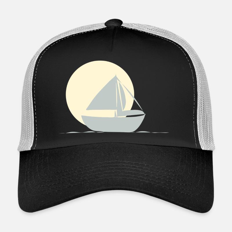 Boat sailing Trucker Cap