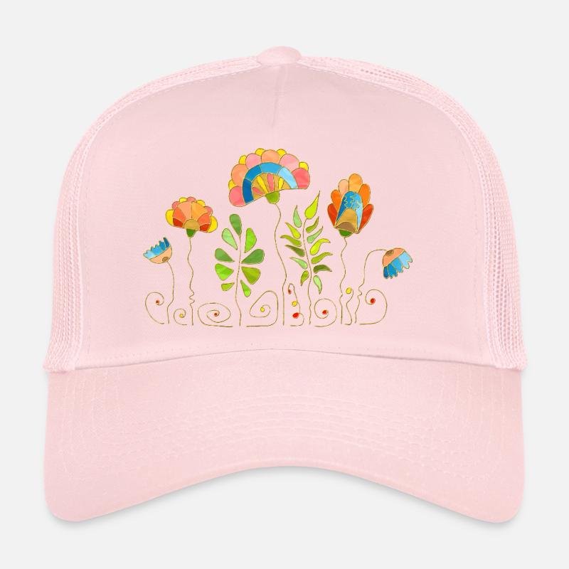 Flowers Trucker Cap