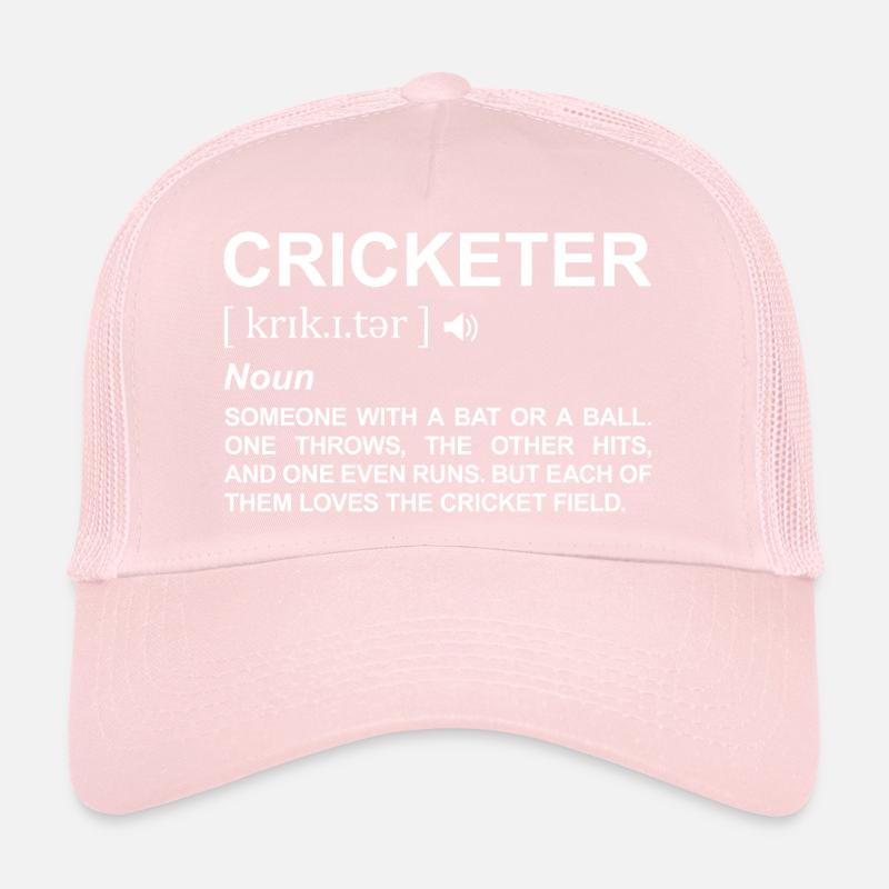 Cricketer Meaning Trucker Cap