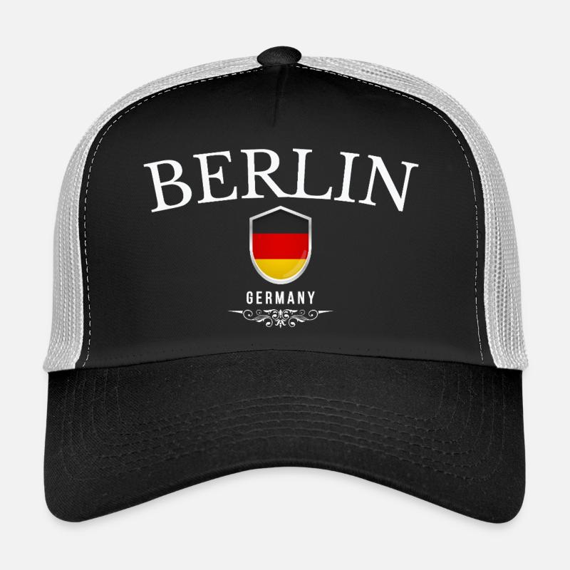 Berlin Germany , elegant and minimalist design Trucker Cap