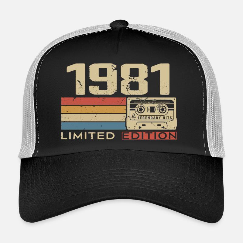 Legends 1981 Vintage 1981 Jubilee 1981 vintage Trucker Cap