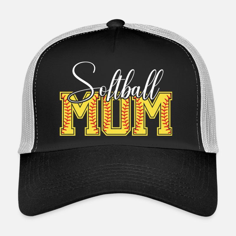 Maman de softball Casquette trucker 