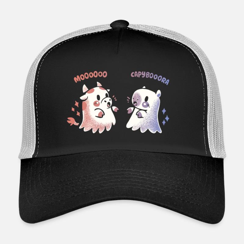 Effrayant Capy et vache Casquette trucker 
