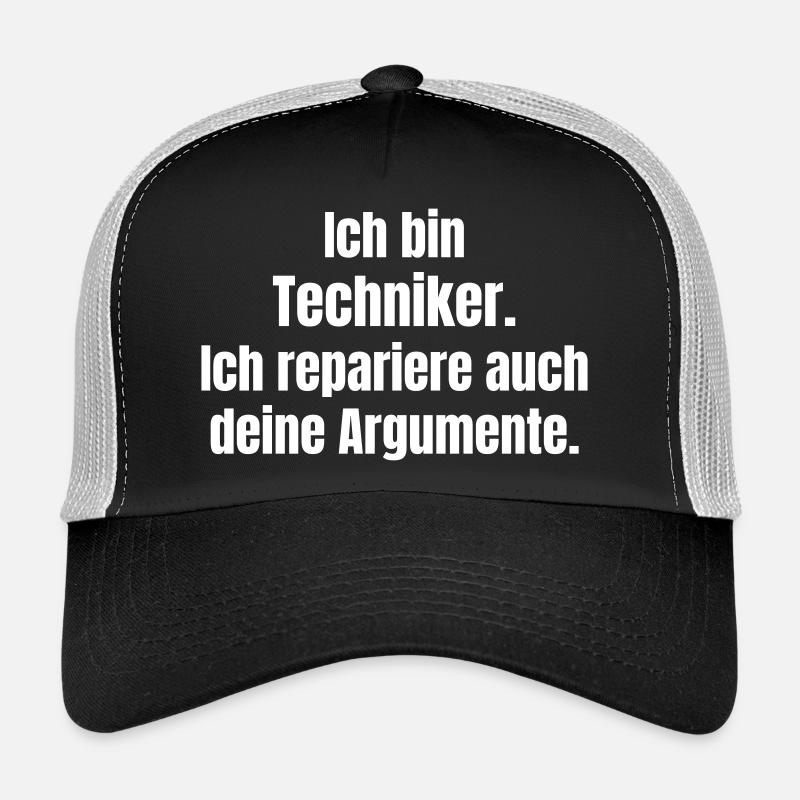 Ich bin Techniker: Argumente reparieren Trucker Cap