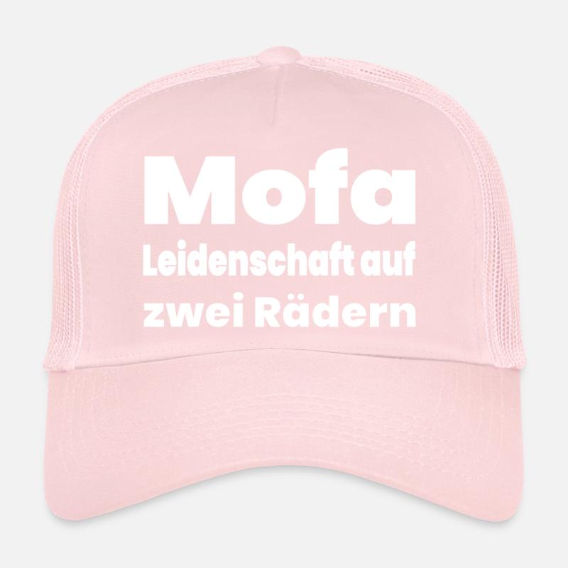 Mobylette Casquette trucker 