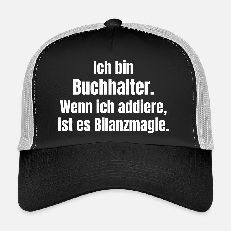 Déclaration du comptable magique du bilan Casquette trucker 