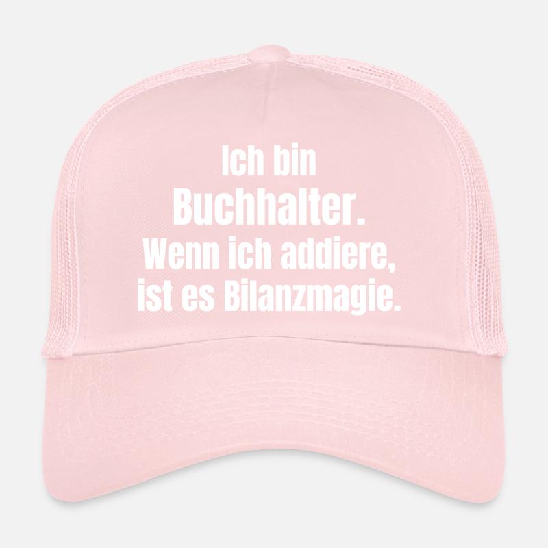 Déclaration du comptable magique du bilan Casquette trucker 