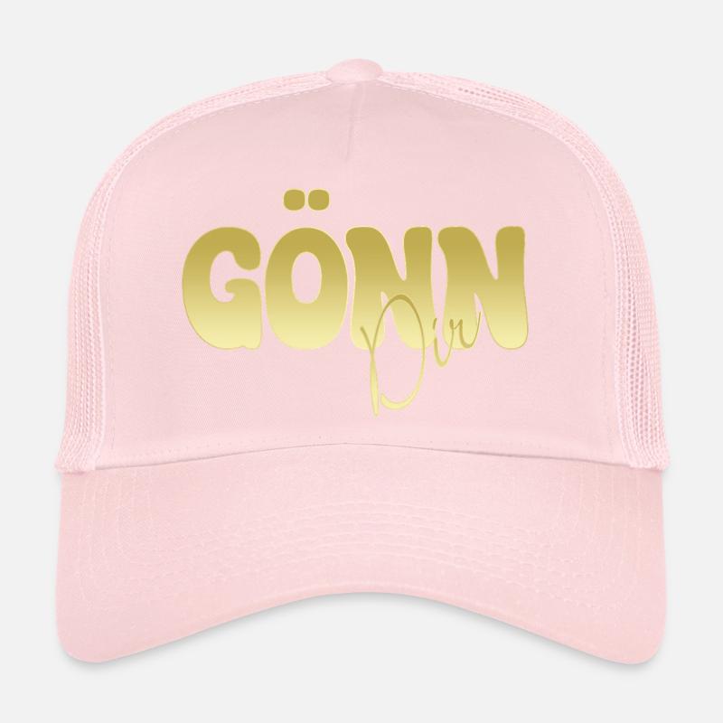 GÖNN DIR Goldglanz Typografie Trucker Cap