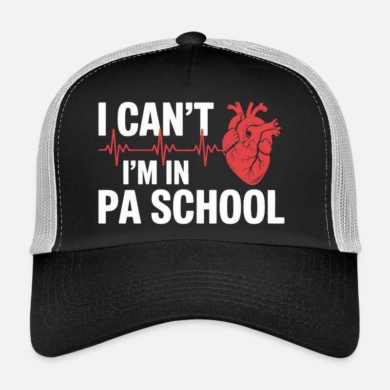 Devise du battement de cœur de l’école PA Casquette trucker 