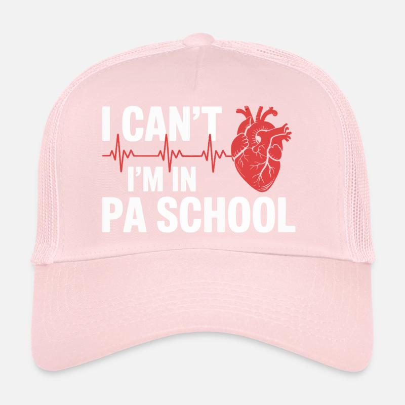Devise du battement de cœur de l’école PA Casquette trucker 