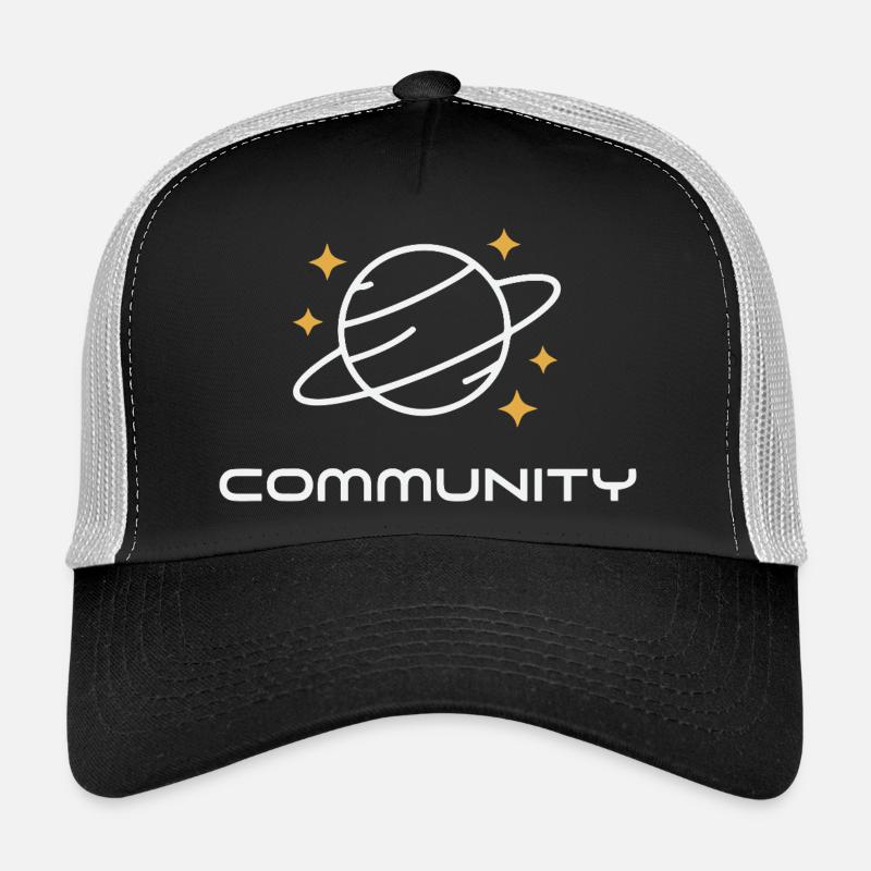 Planet Ringed Unity Trucker Cap