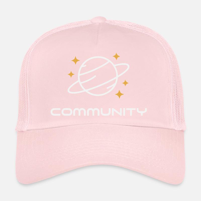 Planet Ringed Unity Trucker Cap