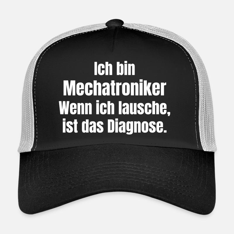Mechatronics Technician Diagnosis Lach Trucker Cap