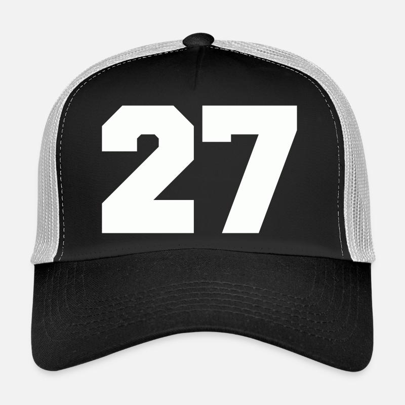 Numéro 27 Casquette trucker 