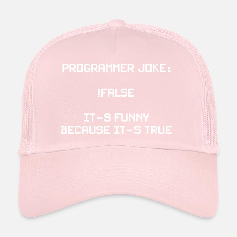 Motif drôle de programmeur pour développeurs, codeurs Casquette trucker 