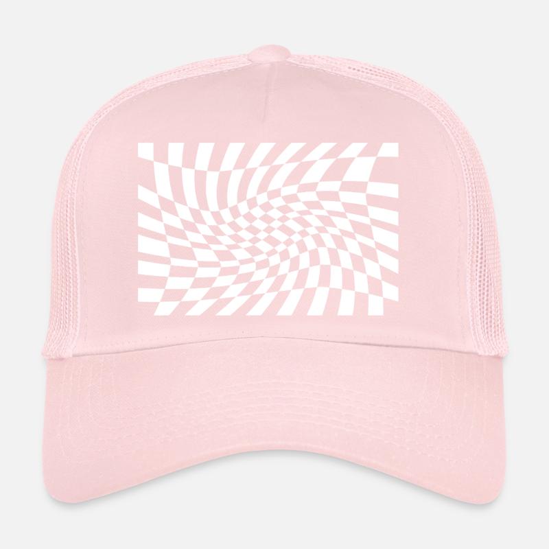 Tourbillon optique de vérification Casquette trucker 