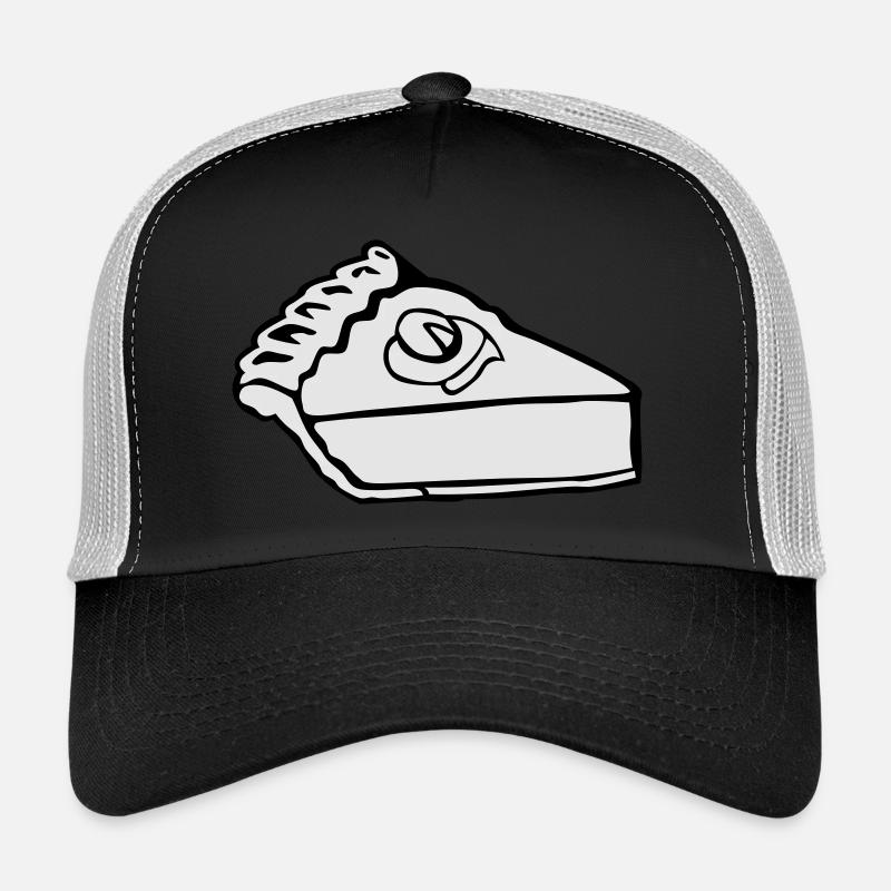 Tranche de tarte à la citrouille Casquette trucker 
