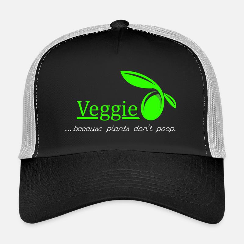 Veggie - Vegetarier. Geschenk Idee Trucker Cap
