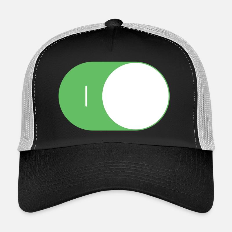 Interrupteurs à /sortie on/off Casquette trucker 