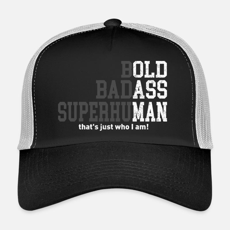 Funny Old Man Saying Gag Gift Birthday for Dad Trucker Cap