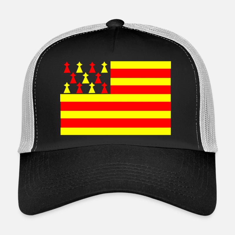 drapeau breton catalan Casquette trucker 