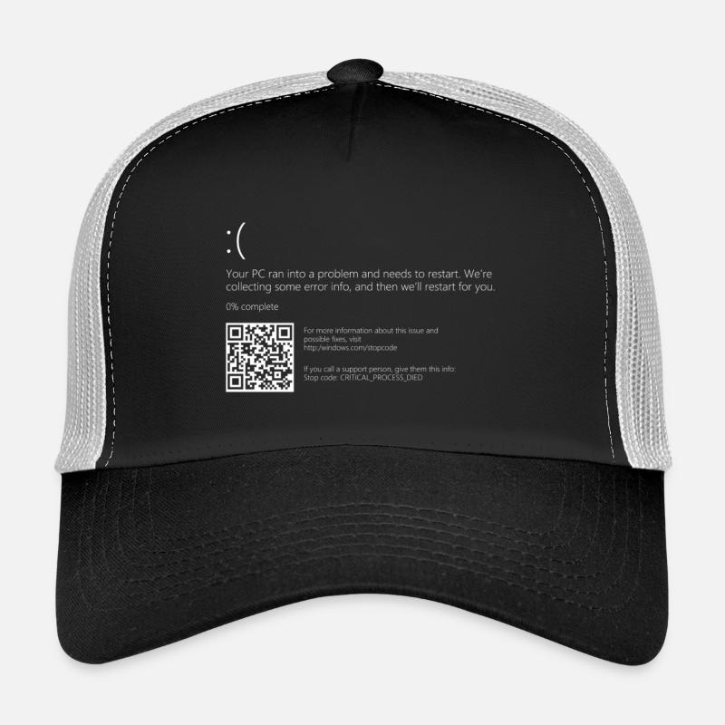Windows 10 Blue Screen Trucker Cap