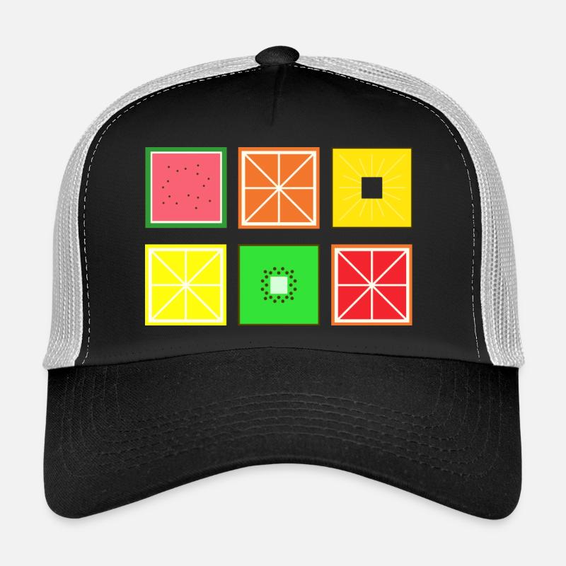 DIGITAL - FRUIT fruit Pixel Casquette trucker 