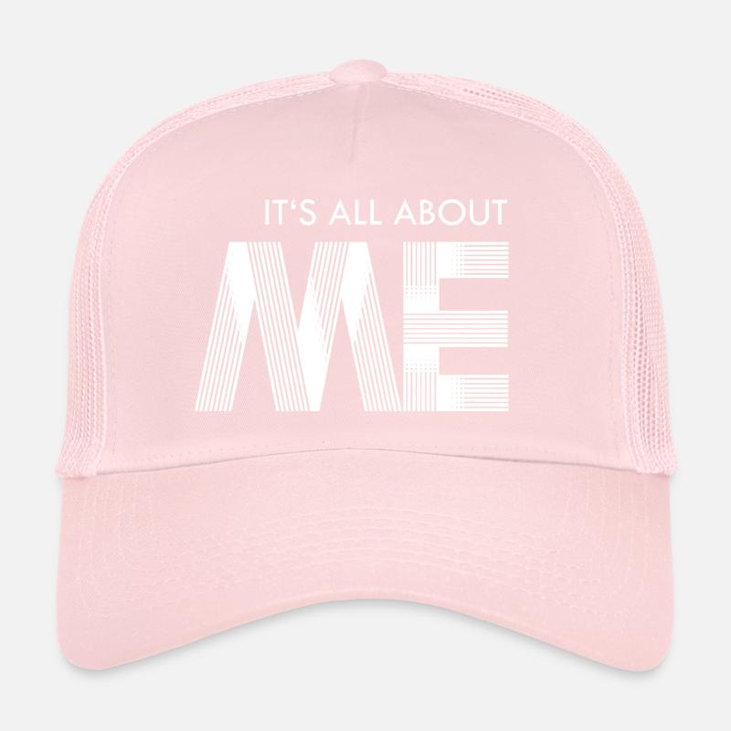 its all about me - white Trucker Cap