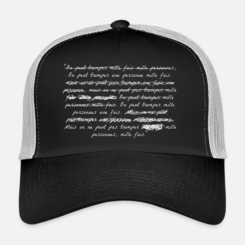 On peut tromper Casquette trucker 