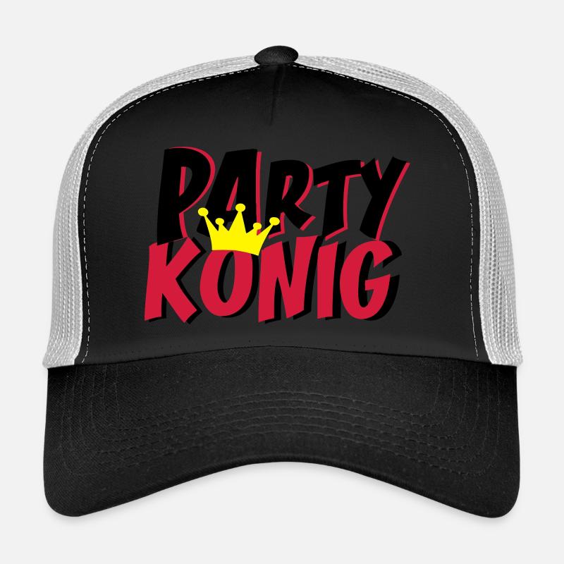 King Party Casquette trucker 